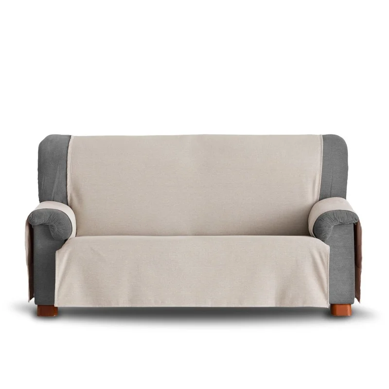 Cubre Sofá Constanza | Algodón firme | Protección parcial con bolsillos | Lavado práctico