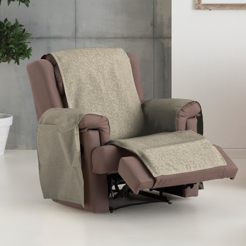 Cubre Sofá Dream | Tejido elegante no elástico | Protección sin ocultar | Bolsillos funcionales Cubre Sofá Dream | Tejido elegante no elástico | Protección sin ocultar | Bolsillos funcionales
