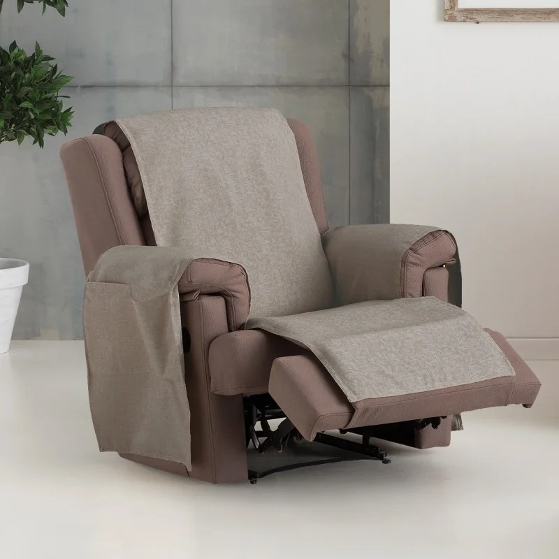 Cubre Sofá Dream | Tejido elegante no elástico | Protección sin ocultar | Bolsillos funcionales Cubre Sofá Dream | Tejido elegante no elástico | Protección sin ocultar | Bolsillos funcionales