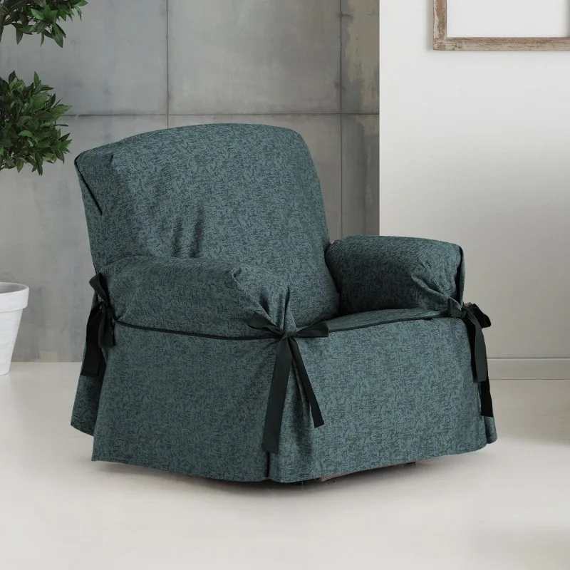 Funda Sillón con Lazos Dream | Tejido clásico suave | Ajuste elegante con lazos | Lavado sin esfuerzo Funda Sillón con Lazos Dream | Tejido clásico suave | Ajuste elegante con lazos | Lavado sin esfuerzo