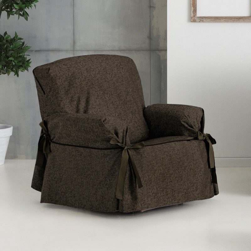 Funda Sillón con Lazos Dream | Tejido clásico suave | Ajuste elegante con lazos | Lavado sin esfuerzo Funda Sillón con Lazos Dream | Tejido clásico suave | Ajuste elegante con lazos | Lavado sin esfuerzo