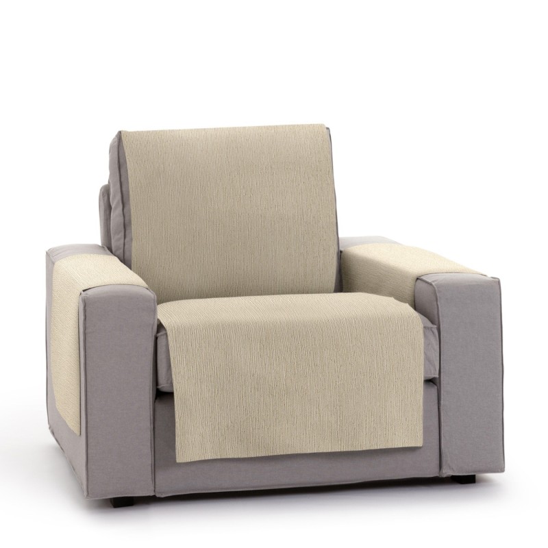 Cubre Sillón Mid | Líneas finas contemporáneas | Protección visual sin cubrir | Lavado fácil