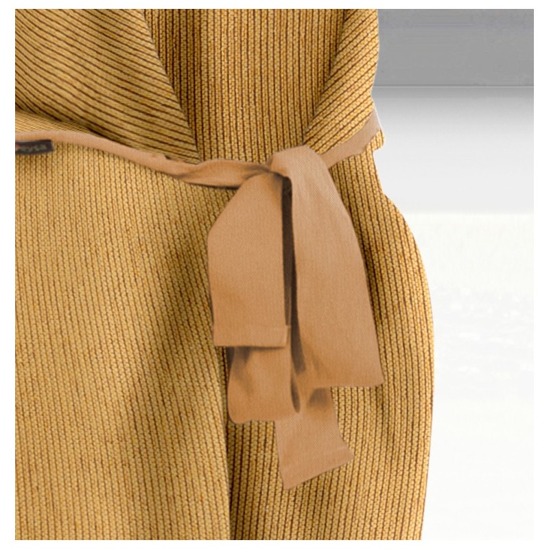 Funda Sofá con Lazos Mid | Tejido fino elegante | Ajuste clásico decorativo | Fácil de lavar Funda Sofá con Lazos Mid | Tejido fino elegante | Ajuste clásico decorativo | Fácil de lavar