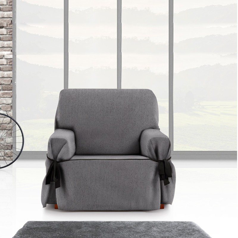 Funda Sillón con Lazos Mid | Líneas sutiles | Ajuste decorativo moderno | Protección cómoda Funda Sillón con Lazos Mid | Líneas sutiles | Ajuste decorativo moderno | Protección cómoda