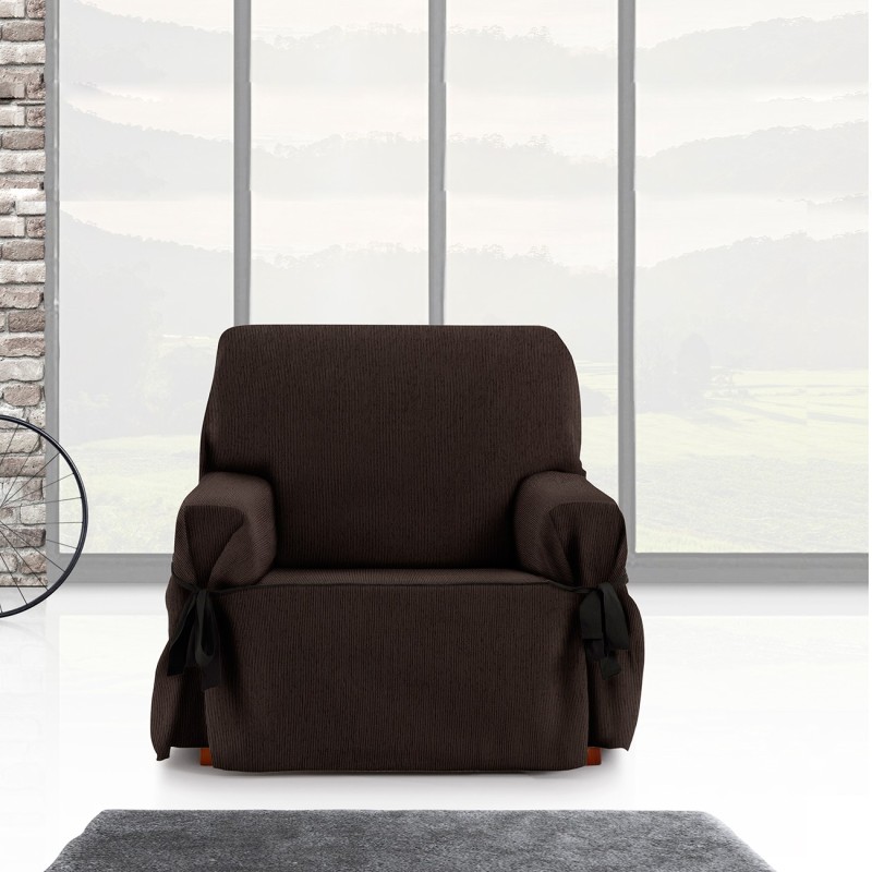 Funda Sillón con Lazos Mid | Líneas sutiles | Ajuste decorativo moderno | Protección cómoda Funda Sillón con Lazos Mid | Líneas sutiles | Ajuste decorativo moderno | Protección cómoda