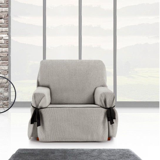 Funda de sillón con lazos Modelo Mid