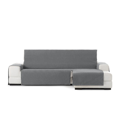 Cubre Chaise Longue Mid | Tejido de líneas verticales | Protección parcial elegante | Lavable en lavadora