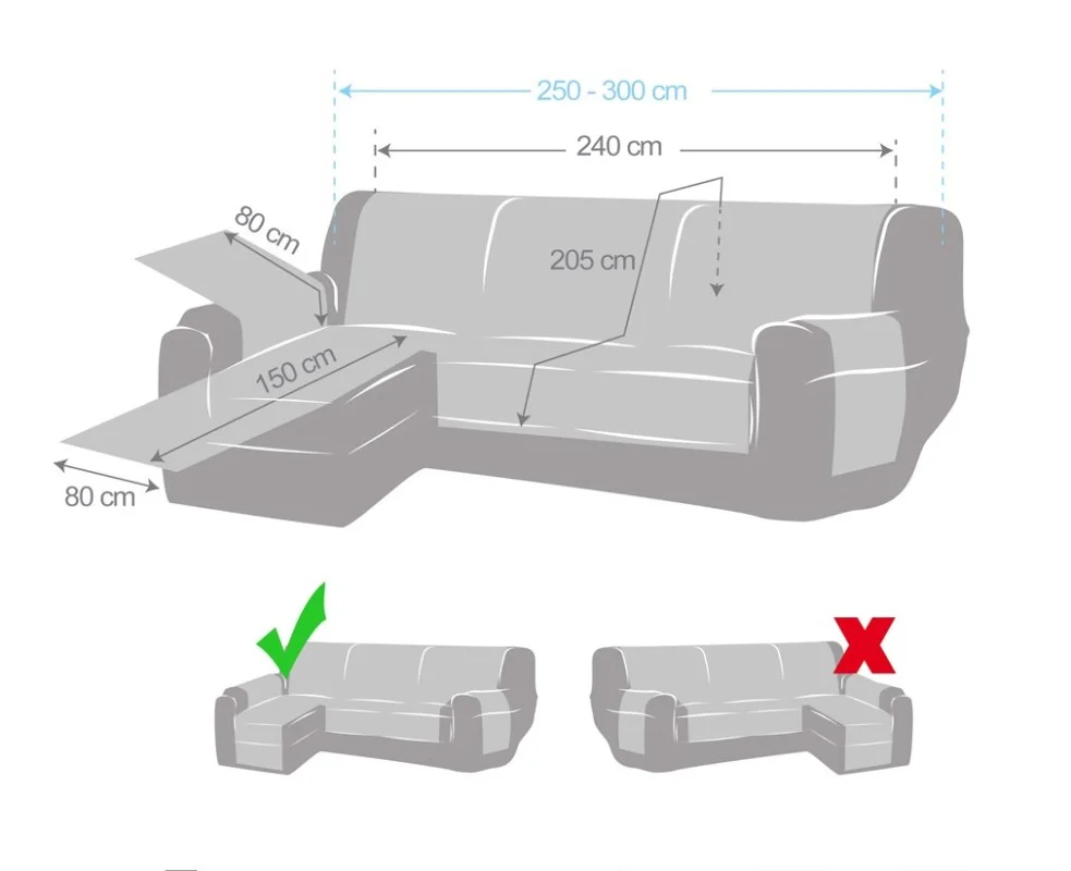 Funda acolchada Modelo Cotton Quilt para Chaise Longue Funda acolchada Modelo Cotton Quilt para Chaise Longue