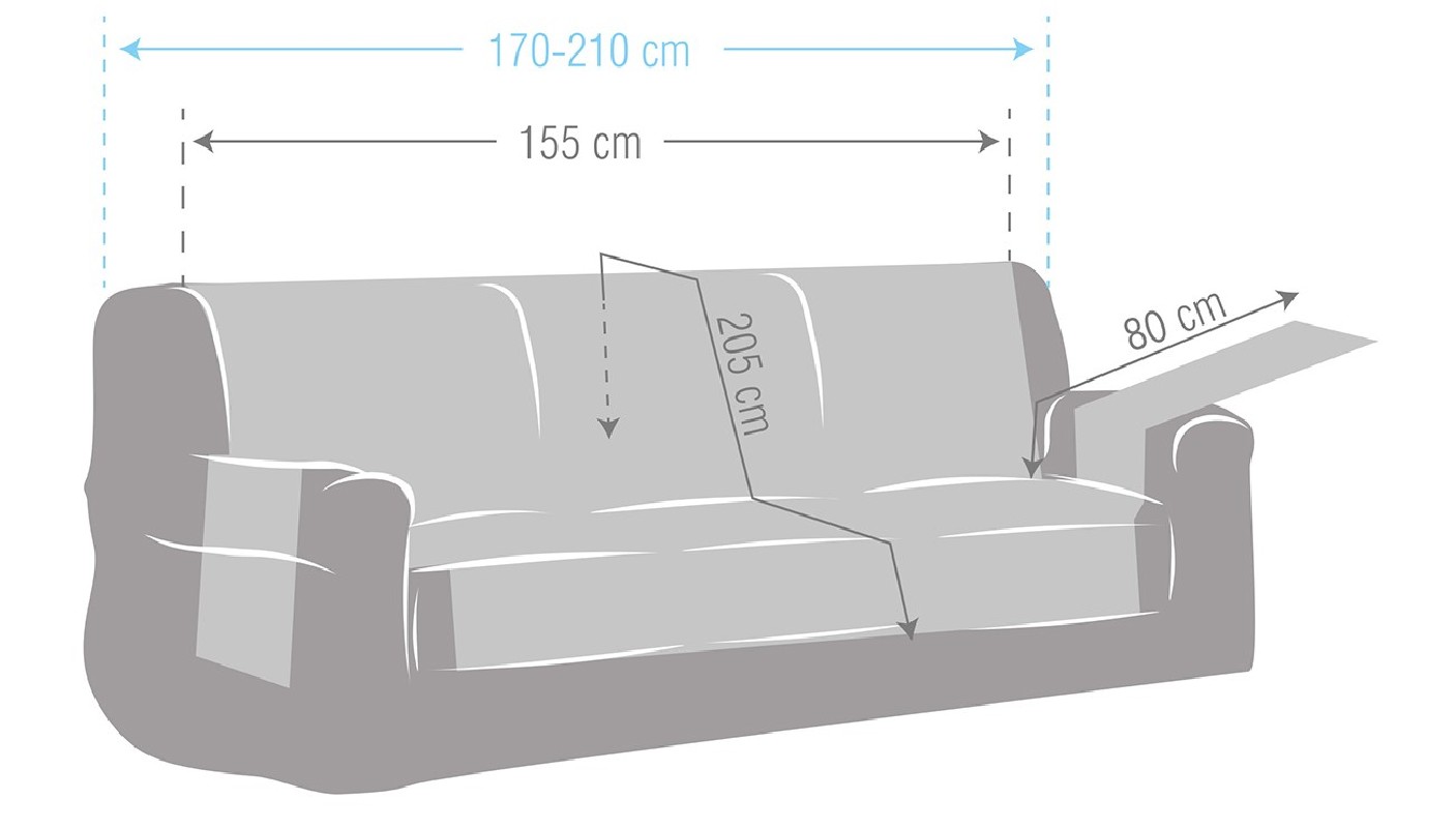 Funda Acolchada Sofá Cotton Quilt | Microfibra antipelusas | Protección cómoda y reversible | Fácil limpieza