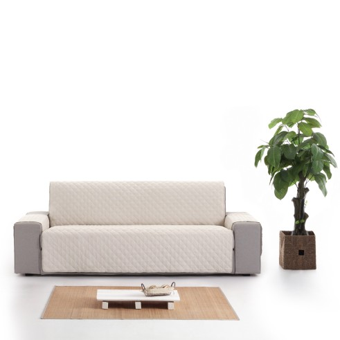 Funda Acolchada Sofá Cotton Quilt | Microfibra antipelusas | Protección cómoda y reversible | Fácil limpieza