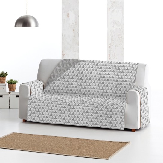 Funda Sofá Nordic | Microfibra acolchada | Reversible con estilo moderno | Lavable a máquina
