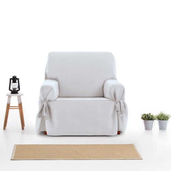 Funda de sillón con lazos Modelo Levante