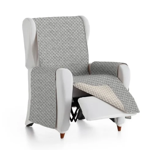 Funda Sillón Relax Mist | Microfibra acolchada | Reversible y cómoda | Lavado sencillo