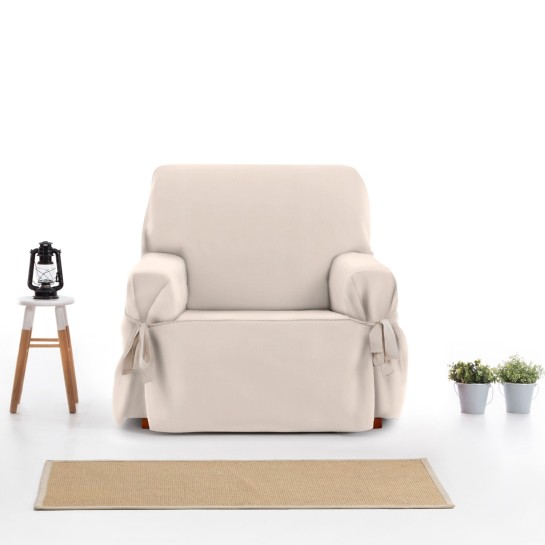 Funda de sillón con lazos Modelo Levante