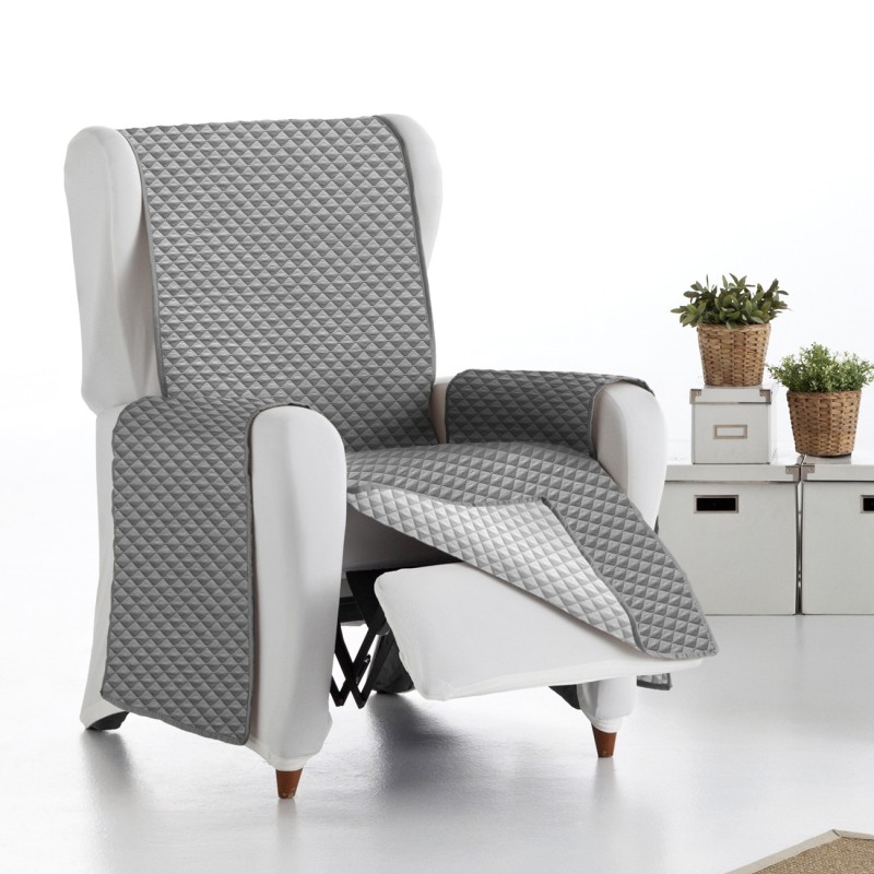 Funda Sillón Relax Oslo | Rombos acolchados | Cobertura parcial suave | Reversible y práctica Funda Sillón Relax Oslo | Rombos acolchados | Cobertura parcial suave | Reversible y práctica