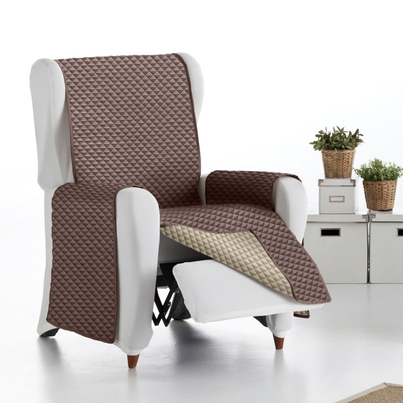 Funda Sillón Relax Oslo | Rombos acolchados | Cobertura parcial suave | Reversible y práctica Funda Sillón Relax Oslo | Rombos acolchados | Cobertura parcial suave | Reversible y práctica