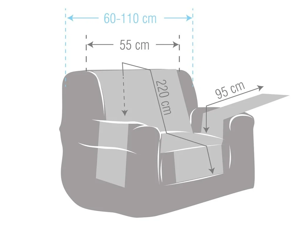 Funda impermeable cubre sofá Modelo Garona Funda impermeable cubre sofá Modelo Garona