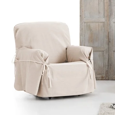 Funda de sillón impermeable con lazos Modelo Garona