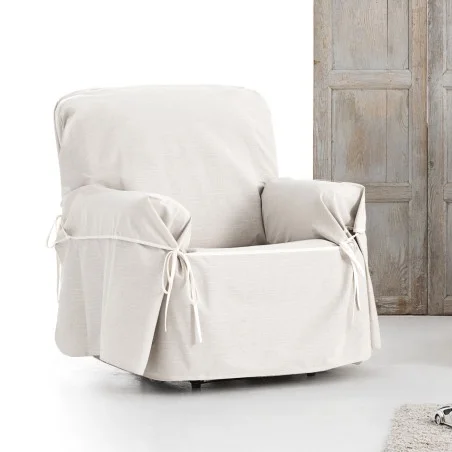 Funda de sillón impermeable con lazos Modelo Garona