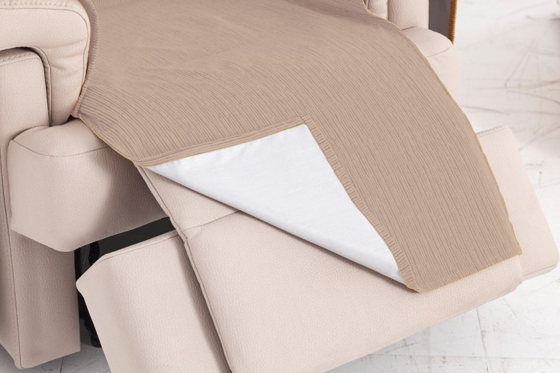 Funda de sofá impermeable con lazos Modelo Loira