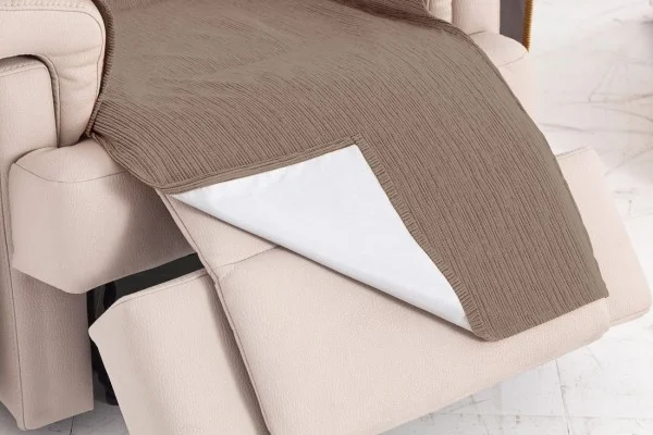 Funda de sofá impermeable con lazos Modelo Loira