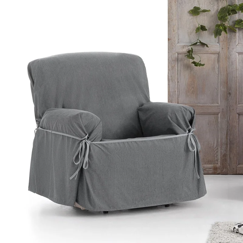 Funda de sofá impermeable con lazos Modelo Loira Funda de sofá impermeable con lazos Modelo Loira