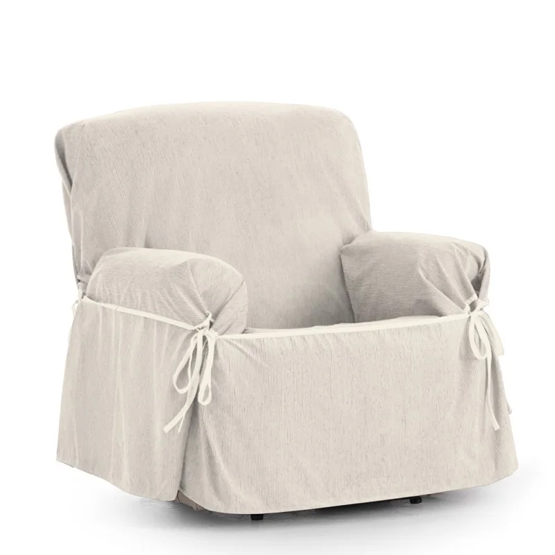 Funda de sillón impermeable con lazos Modelo Loira Funda de sillón impermeable con lazos Modelo Loira