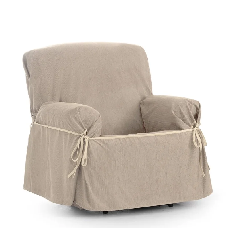 Funda de sillón impermeable con lazos Modelo Loira Funda de sillón impermeable con lazos Modelo Loira