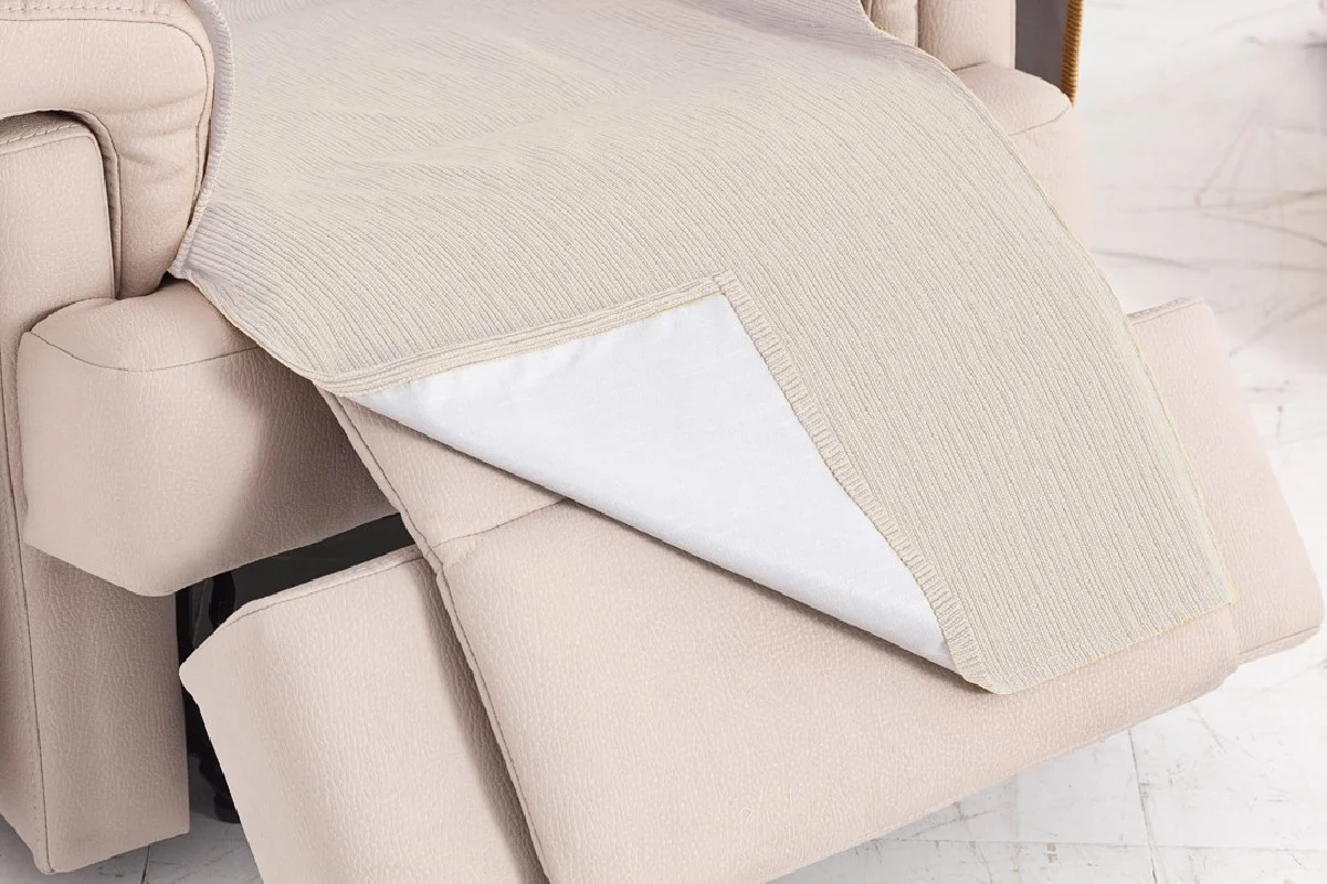 Funda de sillón impermeable con lazos Modelo Loira Funda de sillón impermeable con lazos Modelo Loira