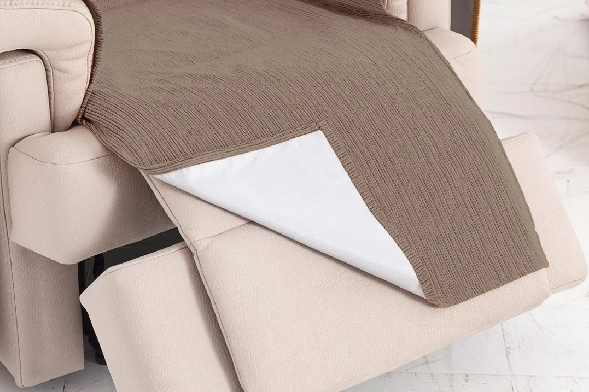 Funda de sillón impermeable con lazos Modelo Loira Funda de sillón impermeable con lazos Modelo Loira