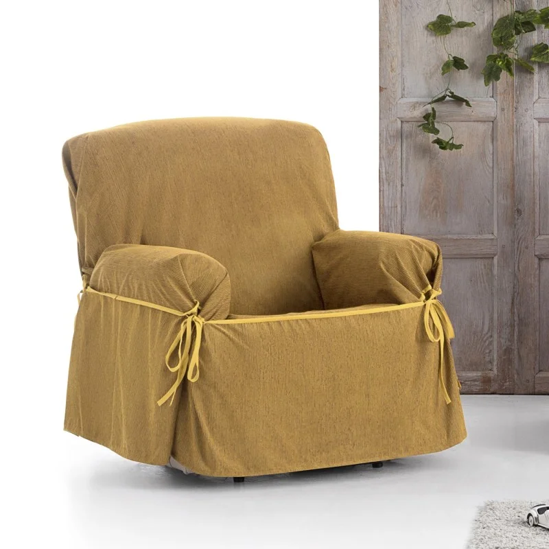 Funda de sillón impermeable con lazos Modelo Loira Funda de sillón impermeable con lazos Modelo Loira