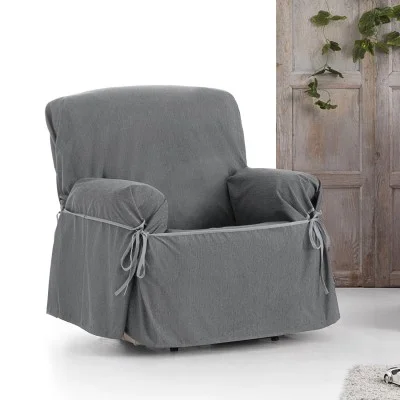 Funda de sillón impermeable con lazos Modelo Loira
