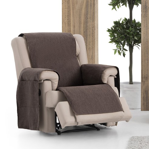Cubre sillón relax impermeable Loira | Tejido resistente | Bolsillos funcionales | Lavado fácil