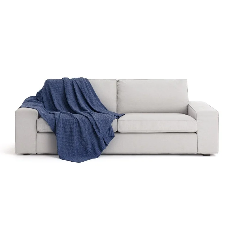 Foulard multiusos Cotonet | Textura entrelazada | Protección decorativa | Suave y lavable