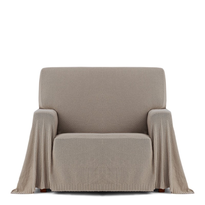 Foulard sillón Cotonet | Textura suave entrelazada | Estilo acogedor | Protección práctica Foulard sillón Cotonet | Textura suave entrelazada | Estilo acogedor | Protección práctica