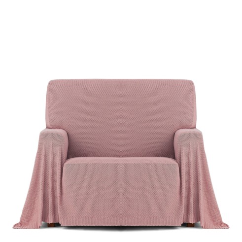 Foulard sillón Cotonet | Textura suave entrelazada | Estilo acogedor | Protección práctica