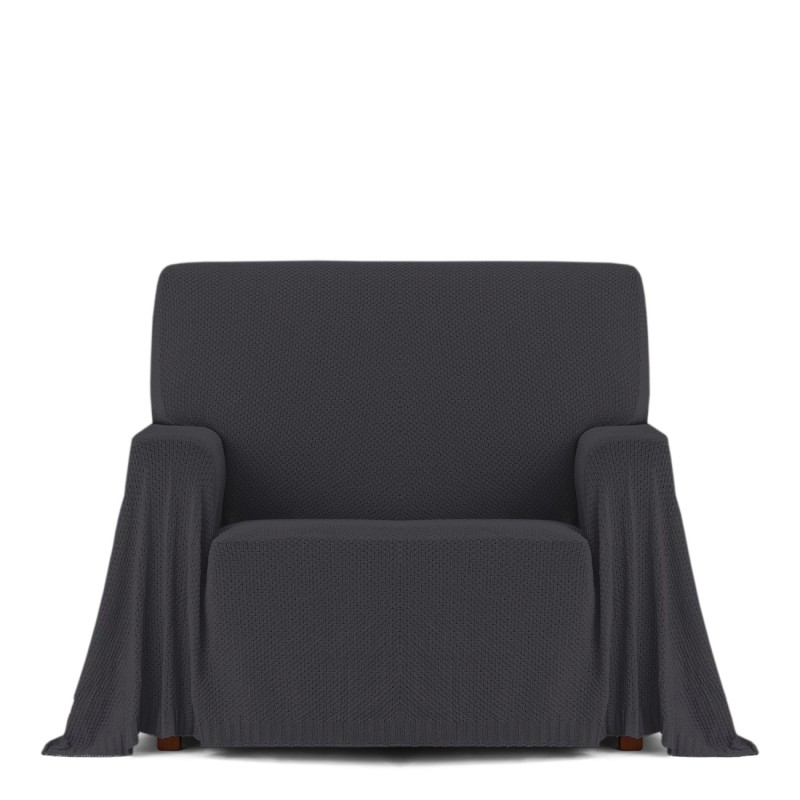Foulard sillón Cotonet | Textura suave entrelazada | Estilo acogedor | Protección práctica Foulard sillón Cotonet | Textura suave entrelazada | Estilo acogedor | Protección práctica