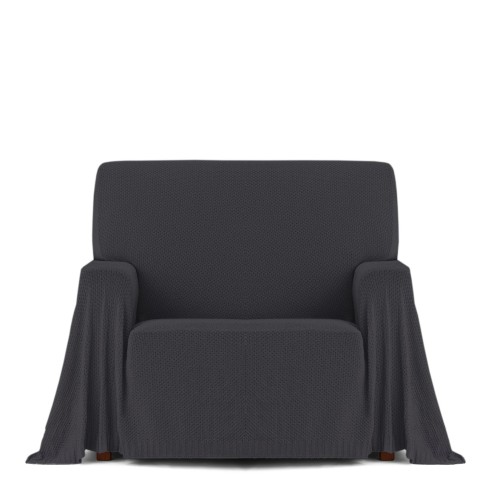 Foulard sillón Cotonet | Textura suave entrelazada | Estilo acogedor | Protección práctica