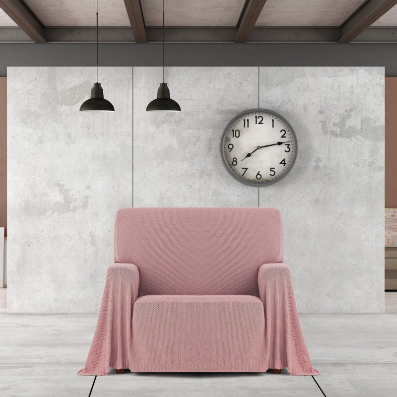 Foulard sillón Cotonet | Textura suave entrelazada | Estilo acogedor | Protección práctica Foulard sillón Cotonet | Textura suave entrelazada | Estilo acogedor | Protección práctica