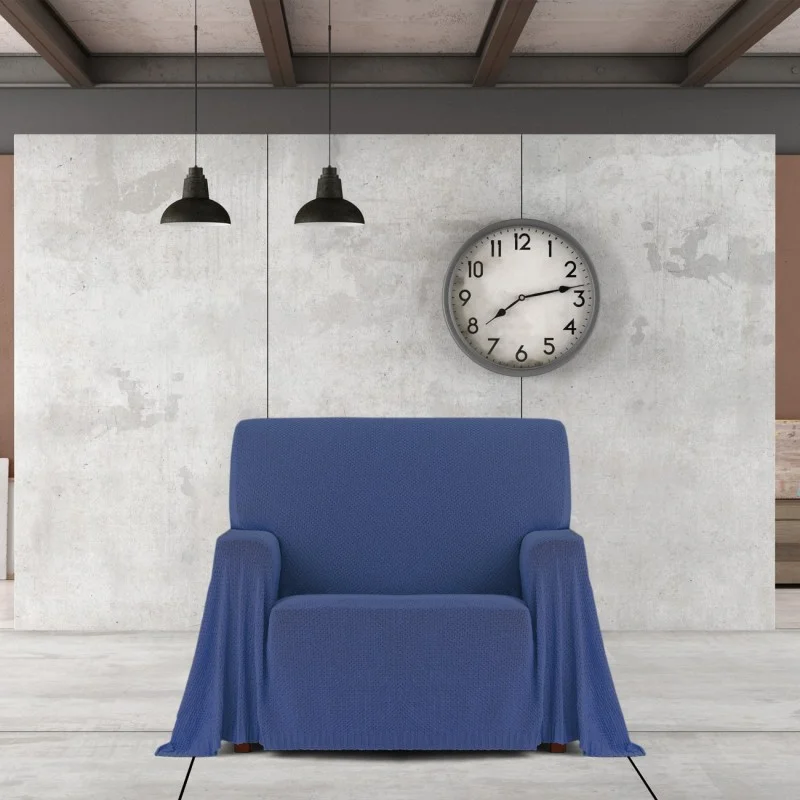 Foulard sillón Cotonet | Textura suave entrelazada | Estilo acogedor | Protección práctica
