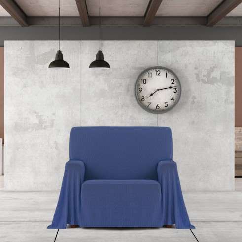 Foulard sillón Cotonet | Textura suave entrelazada | Estilo acogedor | Protección práctica