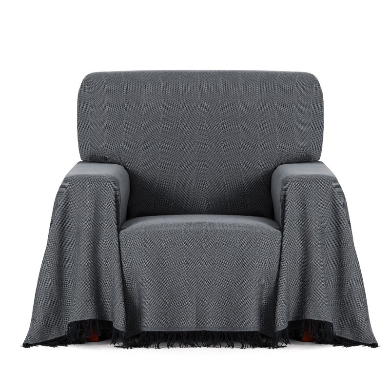 Foulard sillón Espiga | Patrón chevron | Toque decorativo clásico | Lavable a máquina Foulard sillón Espiga | Patrón chevron | Toque decorativo clásico | Lavable a máquina