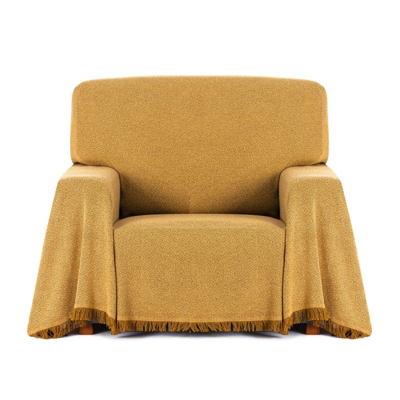 Foulard sillón Sugus | Zigzag colorido | Toque moderno | Lavable y práctico
