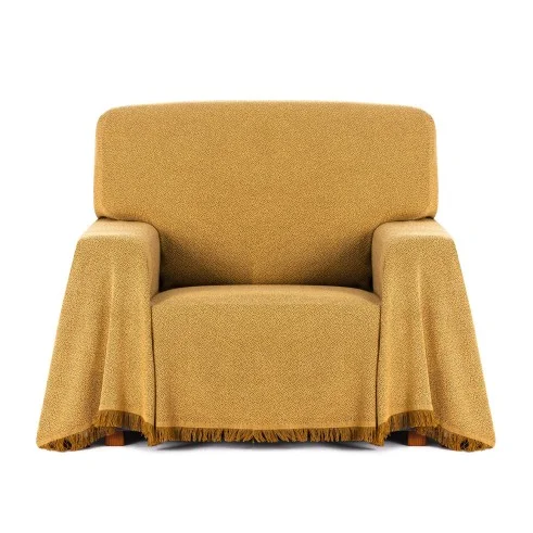 Foulard sillón Sugus | Zigzag colorido | Toque moderno | Lavable y práctico