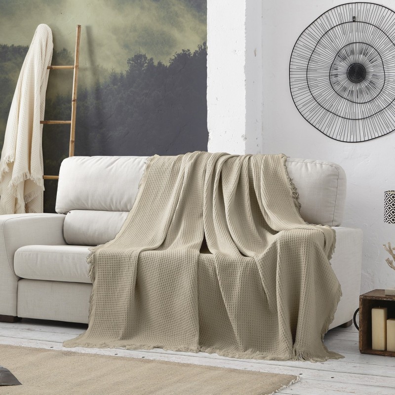 Foulard sillón Amazonas | Tejido waffle | Estilo acogedor | Protección lavable Foulard sillón Amazonas | Tejido waffle | Estilo acogedor | Protección lavable