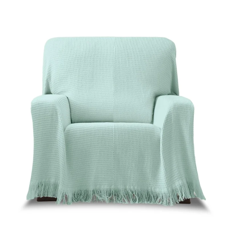 Foulard sillón Amazonas | Tejido waffle | Estilo acogedor | Protección lavable Foulard sillón Amazonas | Tejido waffle | Estilo acogedor | Protección lavable