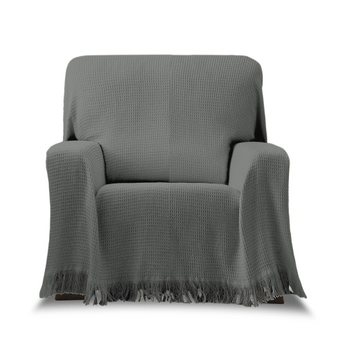 Foulard sillón Amazonas | Tejido waffle | Estilo acogedor | Protección lavable