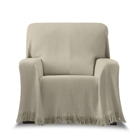 Foulard sillón Amazonas | Tejido waffle | Estilo acogedor | Protección lavable