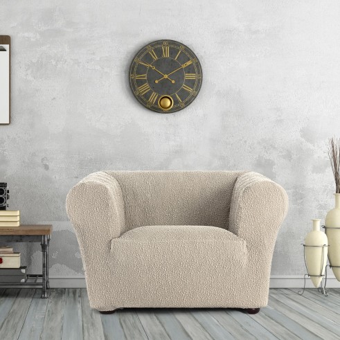 Funda sillón Chester Roc | Tejido superelástico | Ajuste perfecto | Lavado sencillo