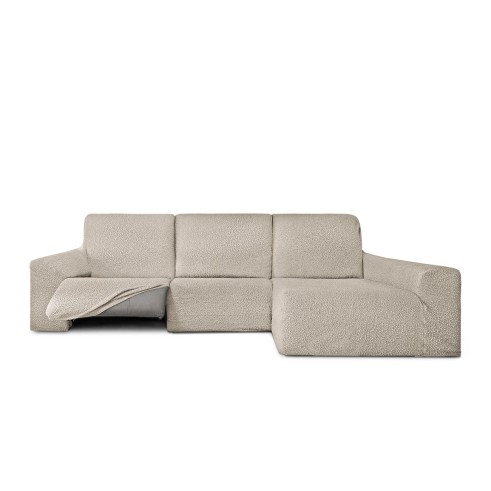 Funda chaise longue relax Roc | Tejido elástico | Ajuste total | Lavable y elegante